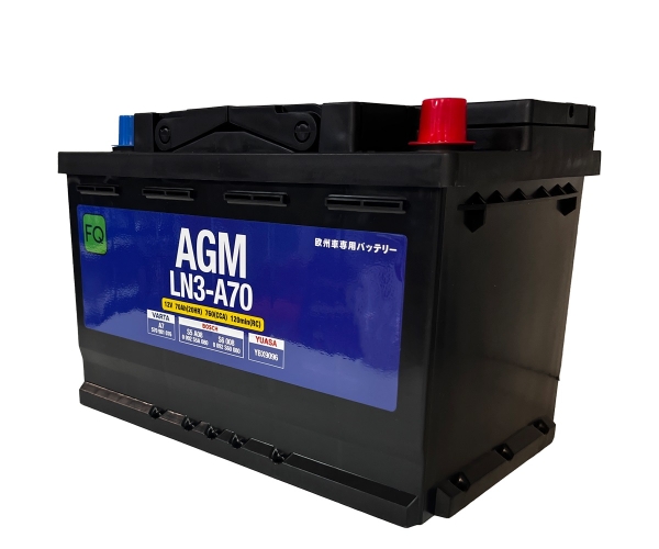 Батарея аккумуляторная FQ LN3A70 70А/ч 760А 12В обратная полярн. стандартные (Европа) клеммы